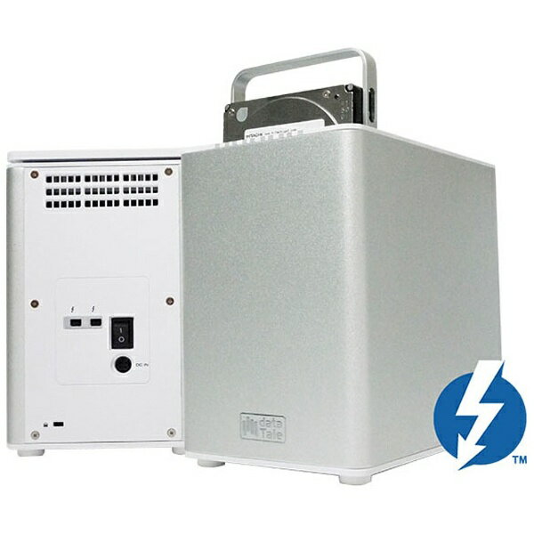 PCハード　DataTale SMART 4-Bay Thunderbolt RAID システム[RS-M4T](状態：欠品多※詳細については備考をご覧ください。) DataTale RS-M4T 4-Bay RAID 0/1/10/JBOD Thunderbolt 3.5
