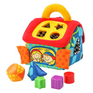 楽天市場】K's Kids 布おもちゃ シェイプソーティングホーム年齢12か月 