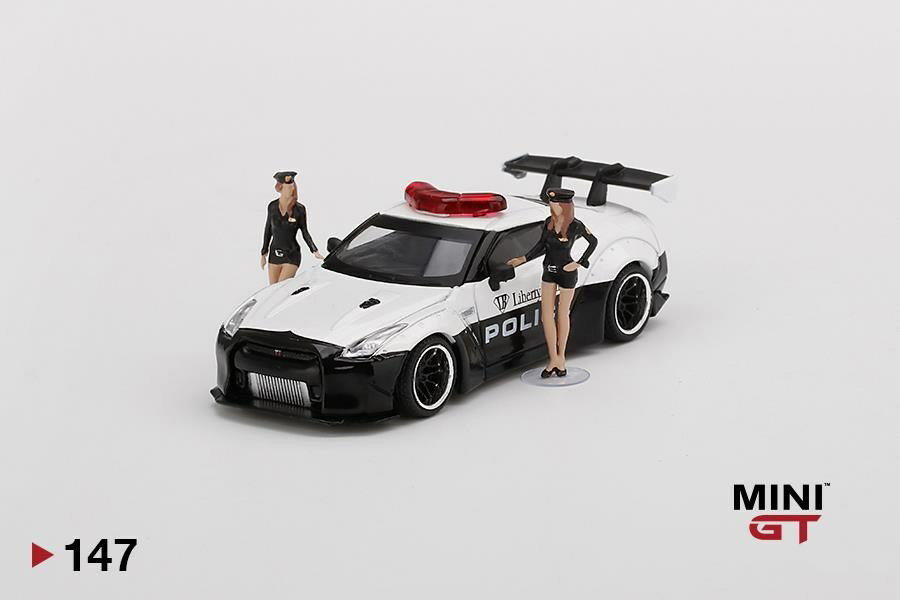 楽天市場】1/64 LB WORKS Nissan GT-R R35 パトカー フィギュア2体付 右ハンドル MINI GT | 価格比較 -  商品価格ナビ