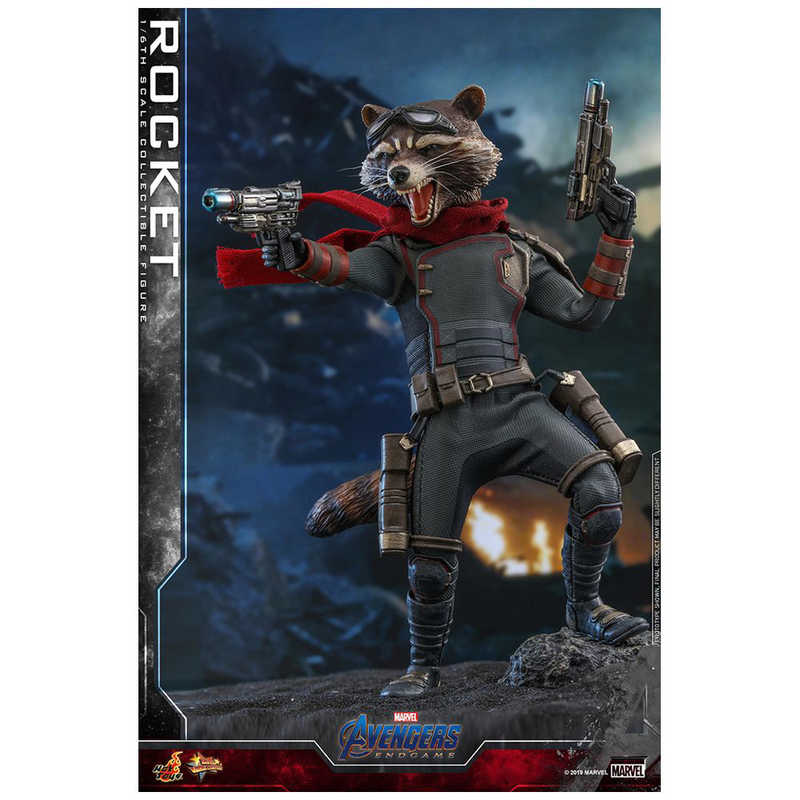 ホットトイズ ロケット エンドゲーム Amazon.com: Hot Toys 1:6 Rocket - Avengers: Endgame : Toys