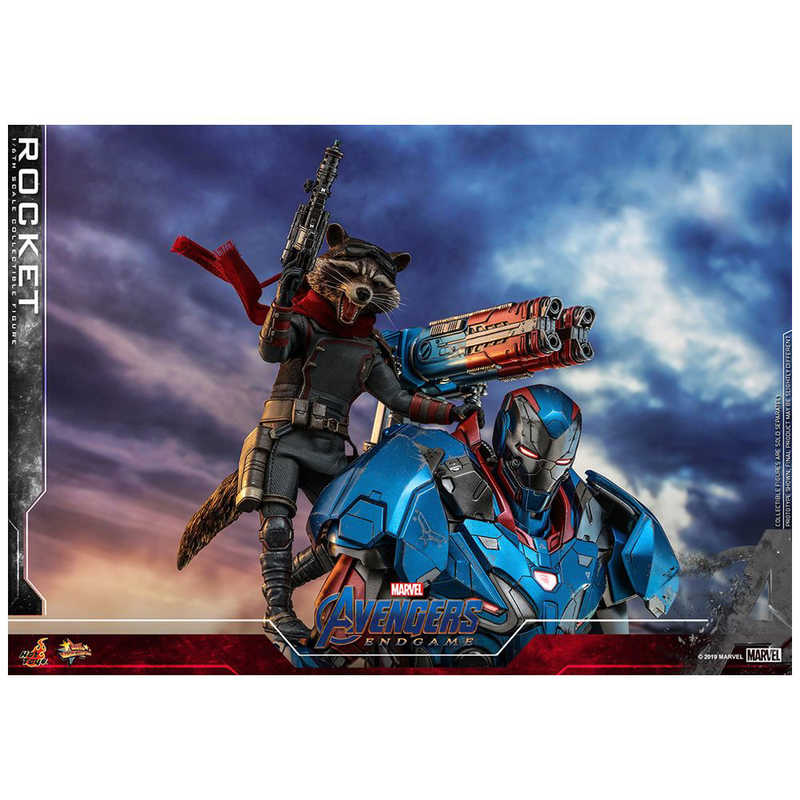 ◆新品 ムービー・マスターピース ロケット エンドゲーム １／６　フィギュア ムービー・マスターピース】『アベンジャーズ／エンドゲーム』1