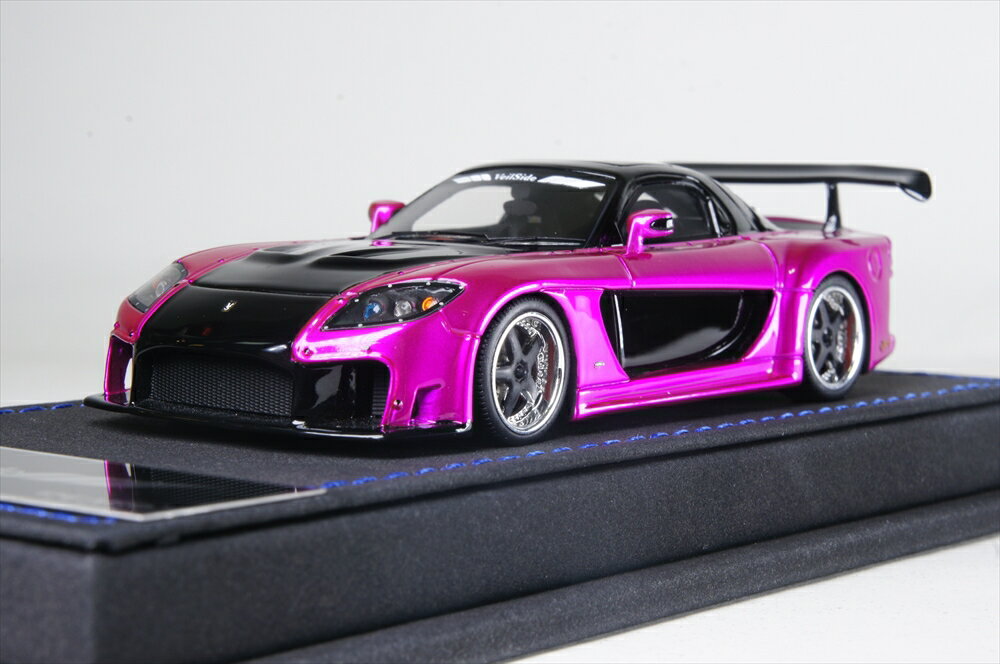 楽天市場】1/43 Veilside マツダ RX-7 FD3S Fortune フラッシュピンク 