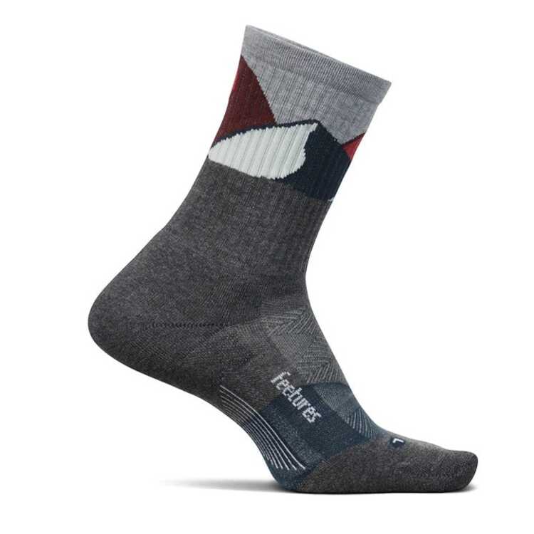 フィーチャーズ FEETURES トレイル マッククッション ミニクルー サイズ：M 24-26cm カラー：GraySummit #4400120114232