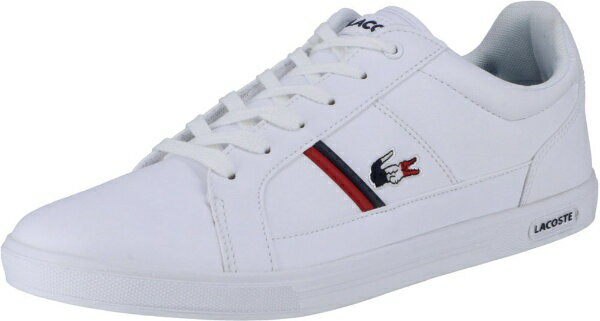 楽天市場 ラコステ Lacoste メンズ シューズ レーザースニーカー Sma031l Europa Tri 1 42a 26 5cm ホワイト 価格比較 商品価格ナビ