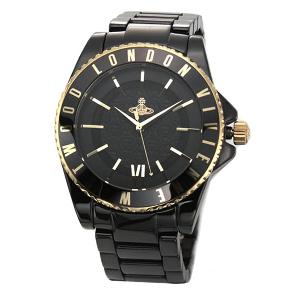 Vivienne Westwood 腕時計 VV048GDBK セラミック ヴィヴィアン・ウエストウッド 腕時計 セラミック VV048GDBK