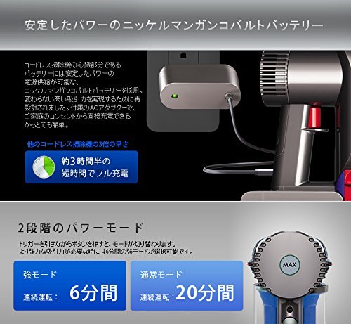 楽天市場】Dyson ハンディー 掃除機 V6 Trigger HH08MH （ニッケル