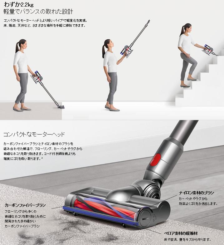 楽天市場】Dyson V7 Slim コードレススティッククリーナー SV11 SLM 