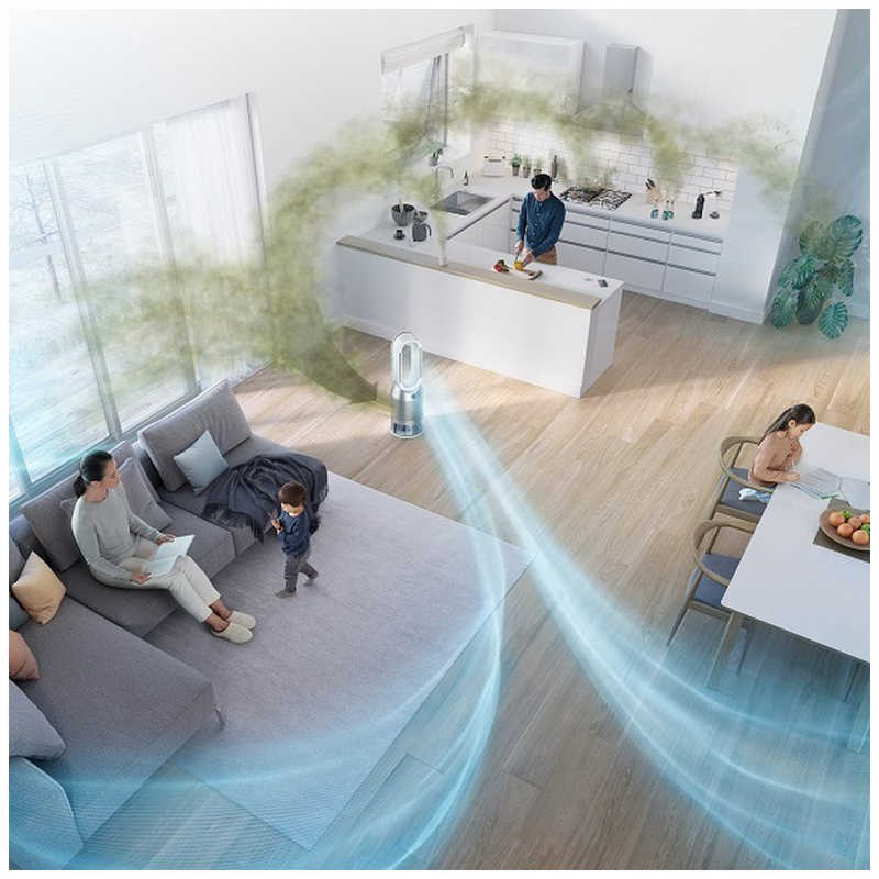 dyson 加湿空気清浄機 purifier humidify + cool PH03 WS N
