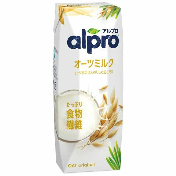 楽天市場】アルプロ たっぷり食物繊維オーツミルク ほんのり甘い 250ml | 価格比較 - 商品価格ナビ