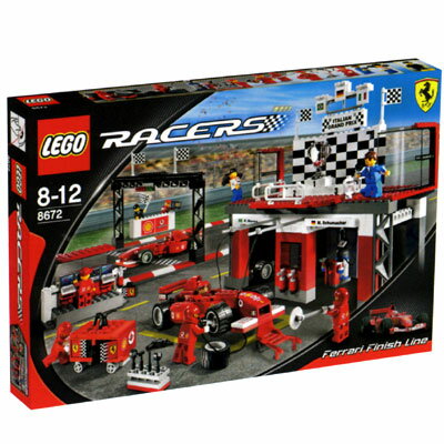 楽天市場】レゴ レーサー フェラーリ F1フィニシュライン 8672 | 価格