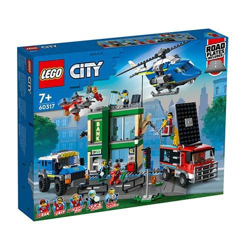 楽天市場】レゴ(LEGO) シティ 銀行強盗チェイス 60317(1セット) | 価格