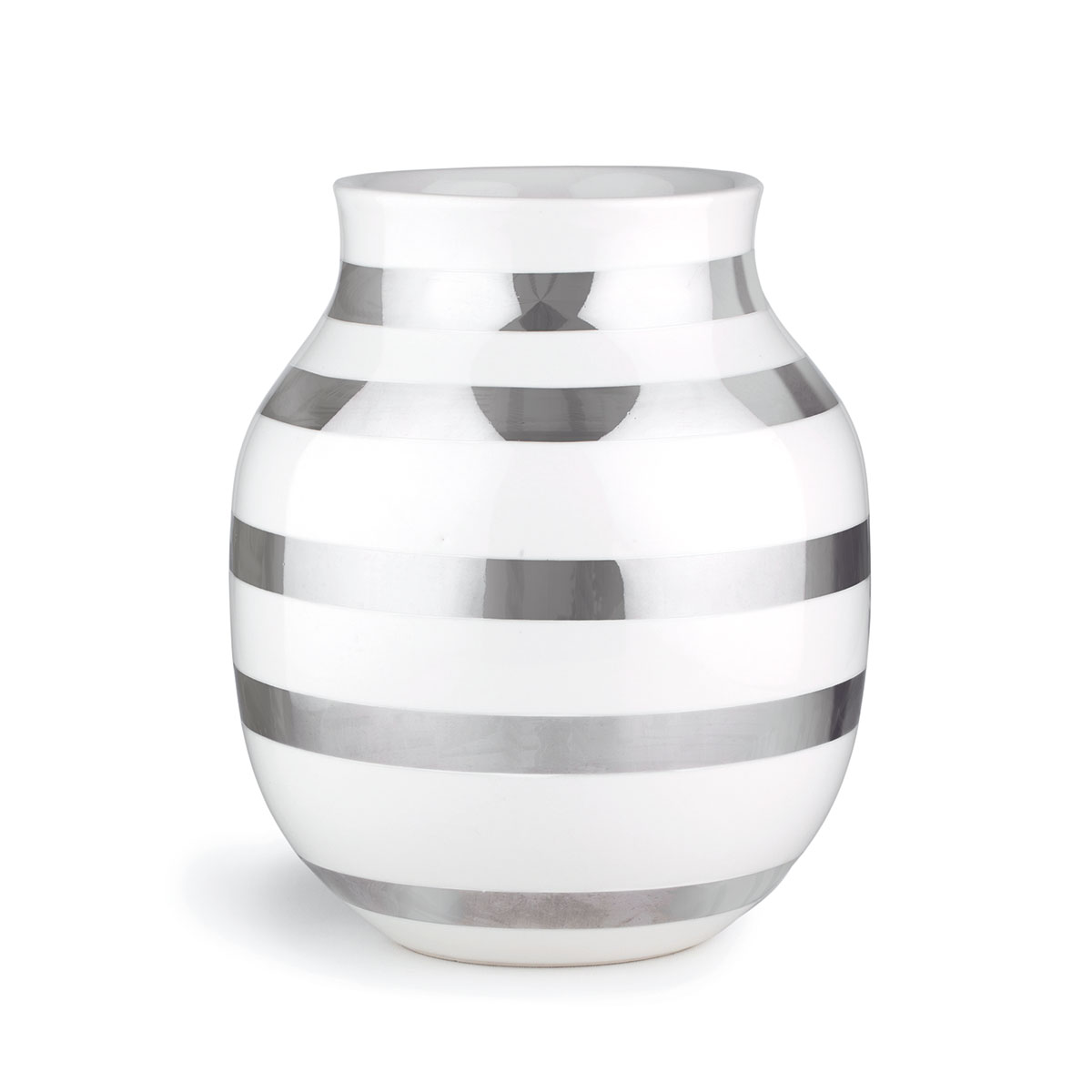 楽天市場 Kahler ケーラーomaggio Vase オマジオ フラワーベース M シルバー 1 Edium H 価格比較 商品価格ナビ