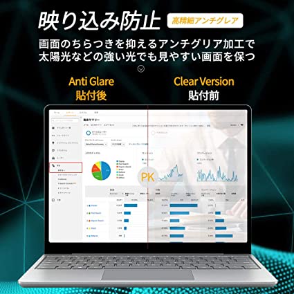 PCフィルター専門工房 液晶保護フィルム ブルーライトカットフィルム 超反射防止仕様 15.6インチ 16:9