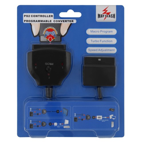 [MAYFLASH]PS1/PS2用コントローラに連射/マクロ機能を付加させる変換コンバータ(新型版)[SRPJ0298] rdzdsi3 Amazon.co.jp: [MAYFLASH]PS1/PS2用コントローラに連射/マクロ