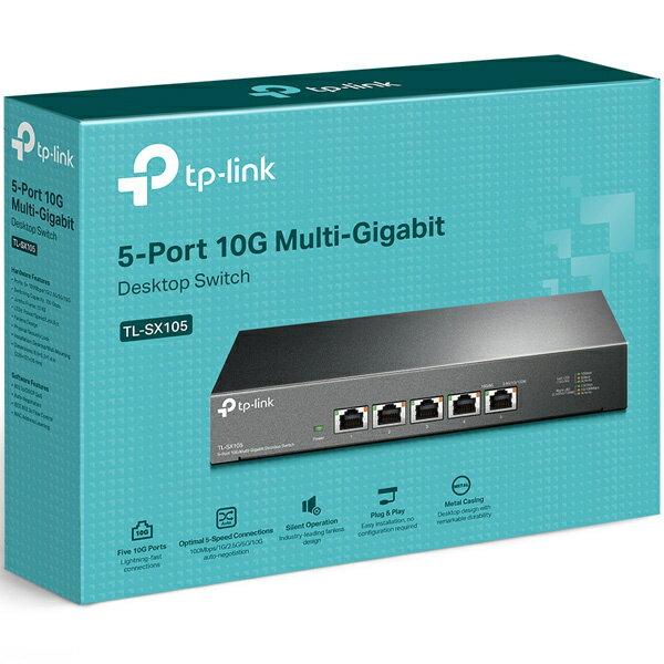 楽天市場】TP-LINK 5ポート 10G デスクトップスイッチ TL-SX105 | 価格