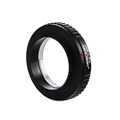 K＆F Concept レンズマウントアダプター KF-39X ボディ側:富士フィルムX、レンズ側:ライカL
