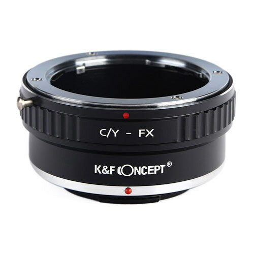 K&F Concept KF-CYX マウントアダプター レンズ側：ヤシカ・コンタックス ボディ側：フジフイルムX