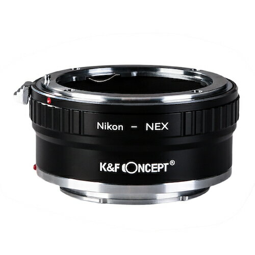 K&F Concept KF-NFE2 マウントアダプター レンズ側：ニコンF ボディ側：ソニーE