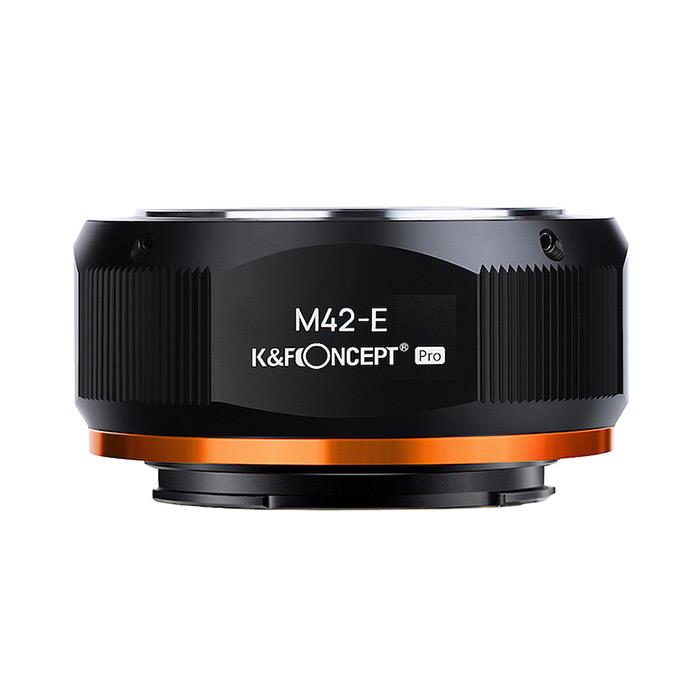 K&F Concept KF-42E.P マウントアダプター レンズ側：M42 ボディ側：ソニーE