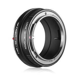 K&F Concept マウントアダプター　KF-FDZ　（キヤノンFDマウントレンズ → ニコンZマウント変換）　絞りリング付き KF-FDZ