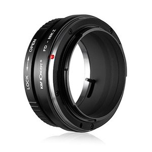 K&F Concept マウントアダプター　KF-FDZ　（キヤノンFDマウントレンズ → ニコンZマウント変換）　絞りリング付き KF-FDZ