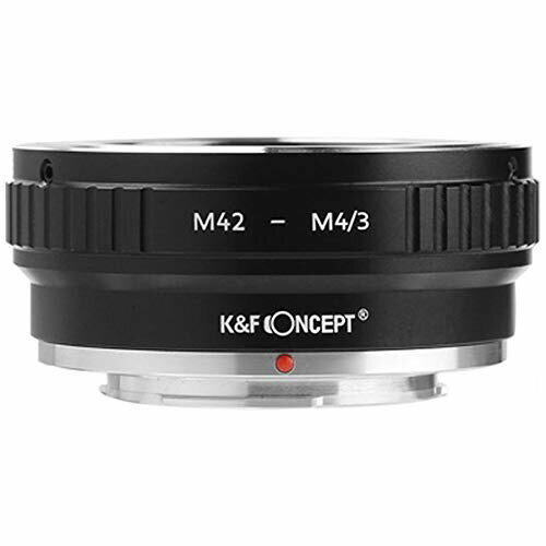 K&F Concept KF-42M43-2 マウントアダプター レンズ側：M42 ボディ側：マイクロフォーサーズ
