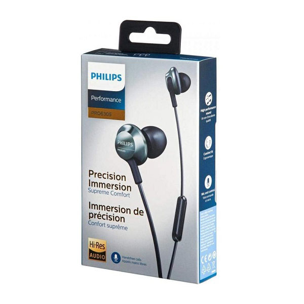 PHILIPS イヤホン PRO6305BK