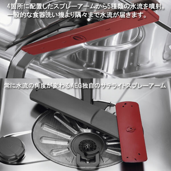 在庫限り Feepm Aeg 食器洗い乾燥機 ビルトイン ドア面材型 60cm 洗浄能力 13人分 食洗機 海外製 Aeg Electrolux ディープタイプ フロントオープンタイプ 送料無料 メーカー直送または特別配送のため 超目玉 Drchibornfree Com