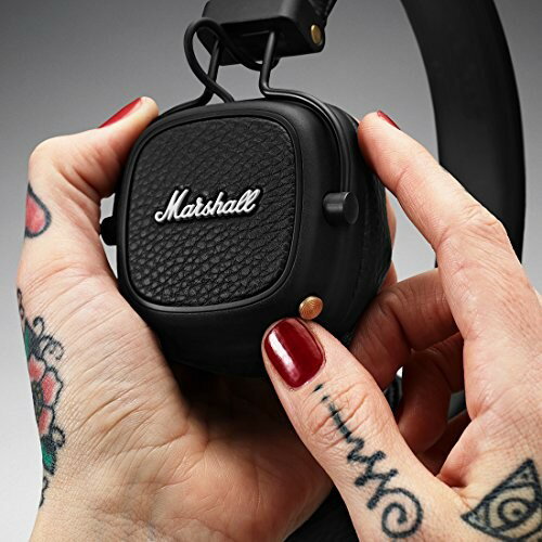 楽天市場】Marshall ワイヤレスヘッドホン ブラック MAJOR III