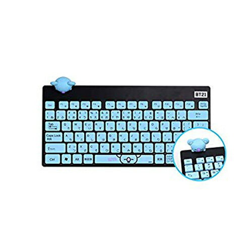 BT21 ワイヤレスキーボード Amazon.com: Hamee BT21 MY LITTLE BUDDY SERIES Bluetooth