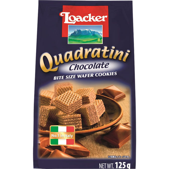 楽天市場】ローカー クワドラティーニ ウエハース チョコレート 125g | 価格比較 - 商品価格ナビ
