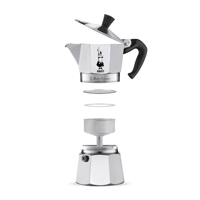 ビアレッティ エスプレッソメーカー 直火式 モカエキスプレス 1カップ用 マキネッタ(1個)