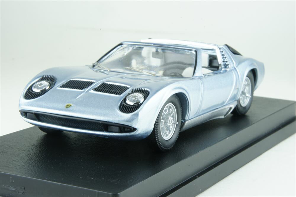 ミニカー　1/43 ランボルギーニ ミウラ ロードスター ベルトーネ ブリッセルモーターショー 1968 [RIO4579] 楽天市場】1/43 ランボルギーニ ミウラ ロードスター ベルトーネ