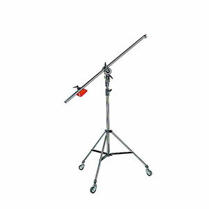 Black Special Order Manfrotto 269HDBU 24-Feet Super High Aluminium Stand with Leveling Leg 