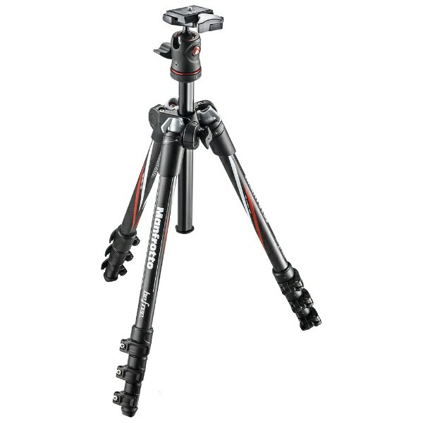 Manfrotto 三脚 057カーボン三脚ギア付き 4段 大型 脚のみ カーボン製