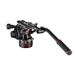 楽天市場】Manfrotto 小型フルードビデオ雲台 40mm フラットベース ...