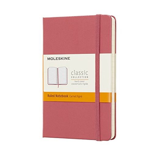 【楽天市場】モレスキン Moleskine ノート カラーノート ノートブック ハードカバー ルールド 横罫 ポケット デイジーピンク ...