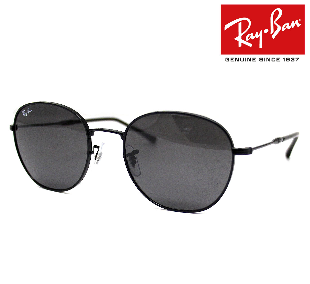 レイバン　サングラス　RB3809 002/B1 53-20 Ray-Ban Dark Grey Phantos Unisex Sunglasses RB3809 002/B1 53