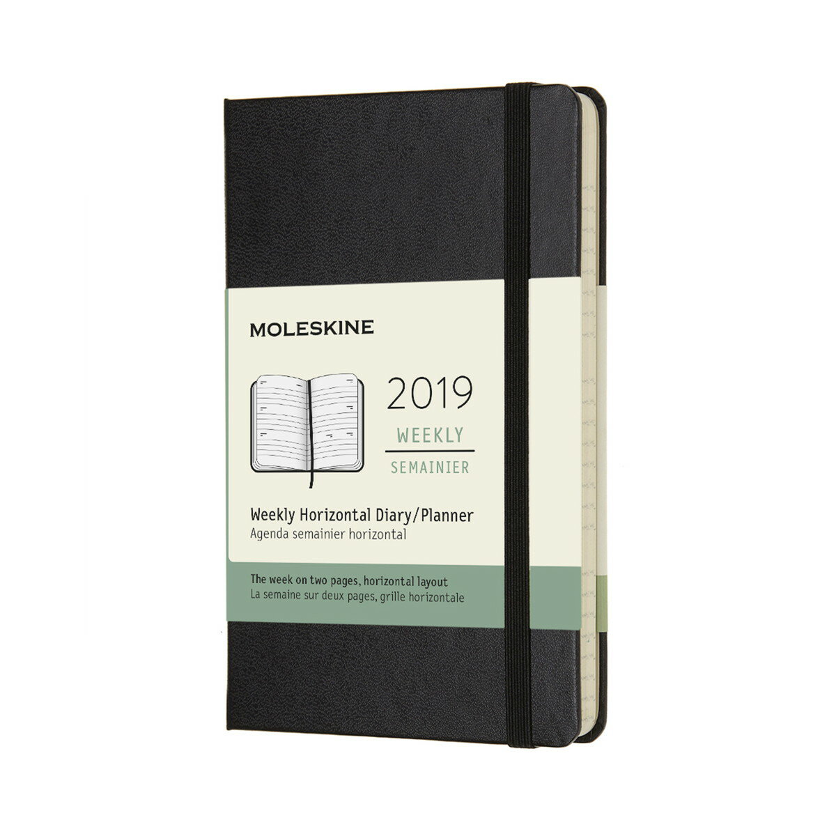 【楽天市場】スケジュール帳 2023年1月始まり 手帳 モレスキン Moleskine ウィークリー 週間 ホリゾンタル ヨコ型 ハードカバー
