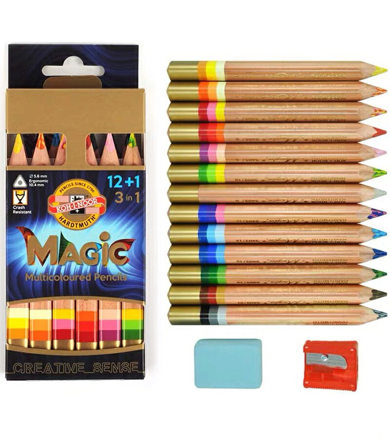 KOH-I-NOOR Magic Jumbo Farbstift, Tropical | online Kaufen - Künstlershop