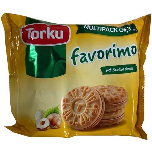 トルク　ファヴォリモ　ヘーゼルナッツクリームサンドビスケット
