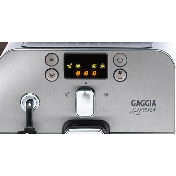 gaggia｜ガジア エスプレッソマシン 全自動コーヒーマシン Brera ブレラ ステンレスフェイス SUP037RG 全自動 /ミル付き