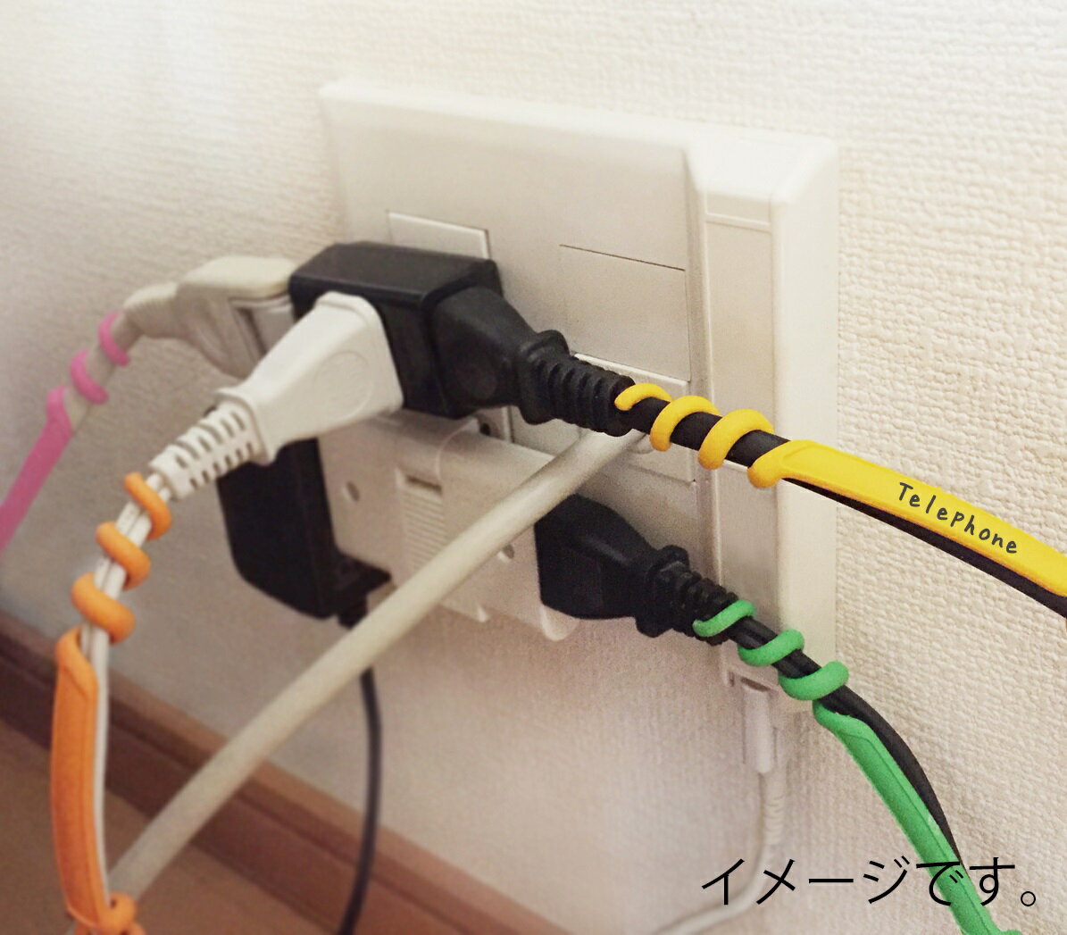 Cleverline ケーブルオーガナイザー Cable-ID ブルーパッケージ 792001