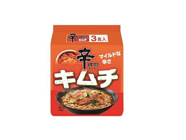 農心ジャパン 辛ラーメン キムチ 袋 3P 120gX3 価格比較 商品価格ナビ