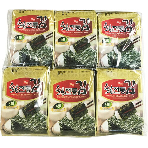 楽天市場】ソチョン 伝統韓国海苔 8切8枚 12袋 | 価格比較 - 商品価格ナビ