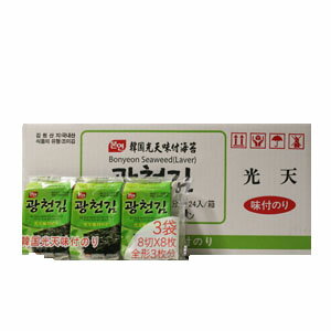 楽天市場】韓国味付けのり芸作（イェジャク）海苔3P 1BOX | 価格比較 