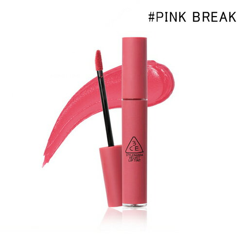 楽天市場】3CE VELVET LIP TINT #PINK BREAK 3CE ベルベット リップ