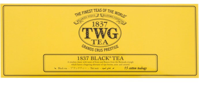 【ゆき】TWG 1837Black＆French＆ Chocolate TWG 1837ブラックティー フレンチアールグレイ など 50g 6個