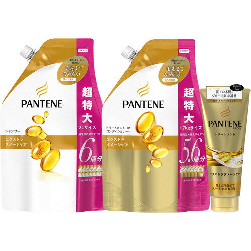楽天市場 パンテーン エクストラダメージケア 超特大詰替ペアセット 特大サイズトリートメント 1セット 価格比較 商品価格ナビ