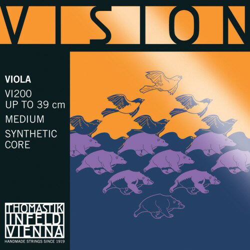 VISION ビオラ弦 バラ C線 VI24